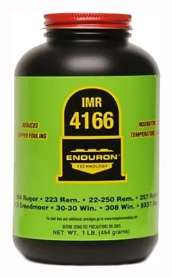IMR 4166 Smokeless Powder 1 lb Canister