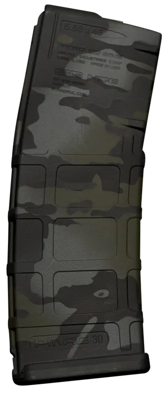 Weapon Works PMAG GEN M2 MOE 30rd 5.56 NATO MultiCam Black for AR-15