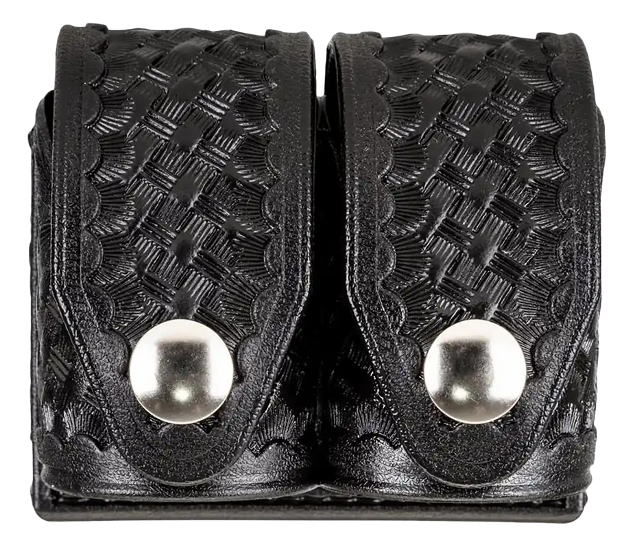 HKS SpeedLoader Case - Double Medium Black Hytrel Belt Loop for 2.25" Belts