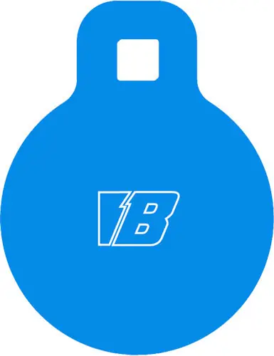 Round 3.5" Thick AR500 Gong Target - Bash Series