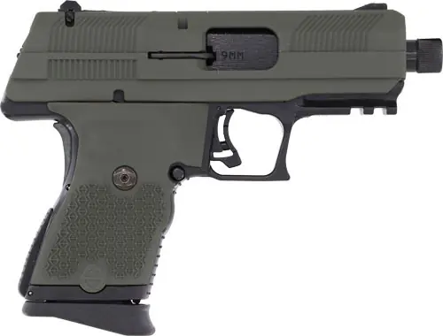 Olive Drab Hi-Point YC9 9mm Pistol 10-Round 3.93" Slide