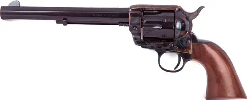 Cimarron El Malo 7.5" Octagon .45 Long Colt Revolver - Blued Finish