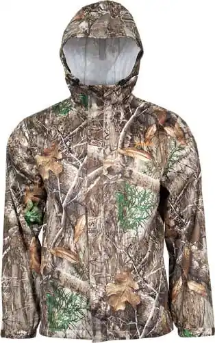 Packable Realtree Edge XL Rain Jacket by Habit Roaring Springs