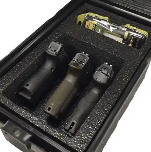 Dark Grey MTM Tactical Pistol Handgun Case 3