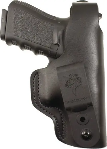 Desantis Dual Carry II Holster for XDS 9/45 - Black Leather, IWB/OWB, Right Handed