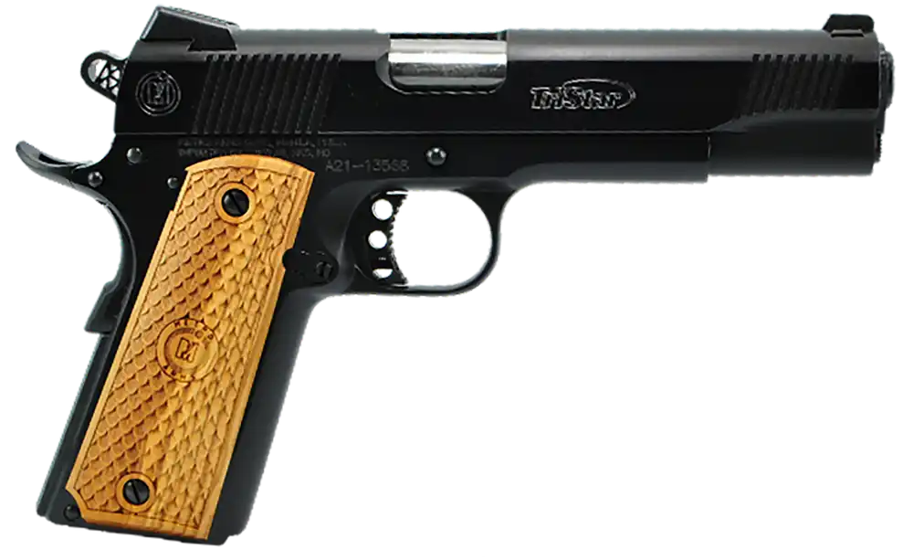 TriStar 85617 American Classic II 1911 10mm Auto Pistol with Stainless Barrel and Wood Grip