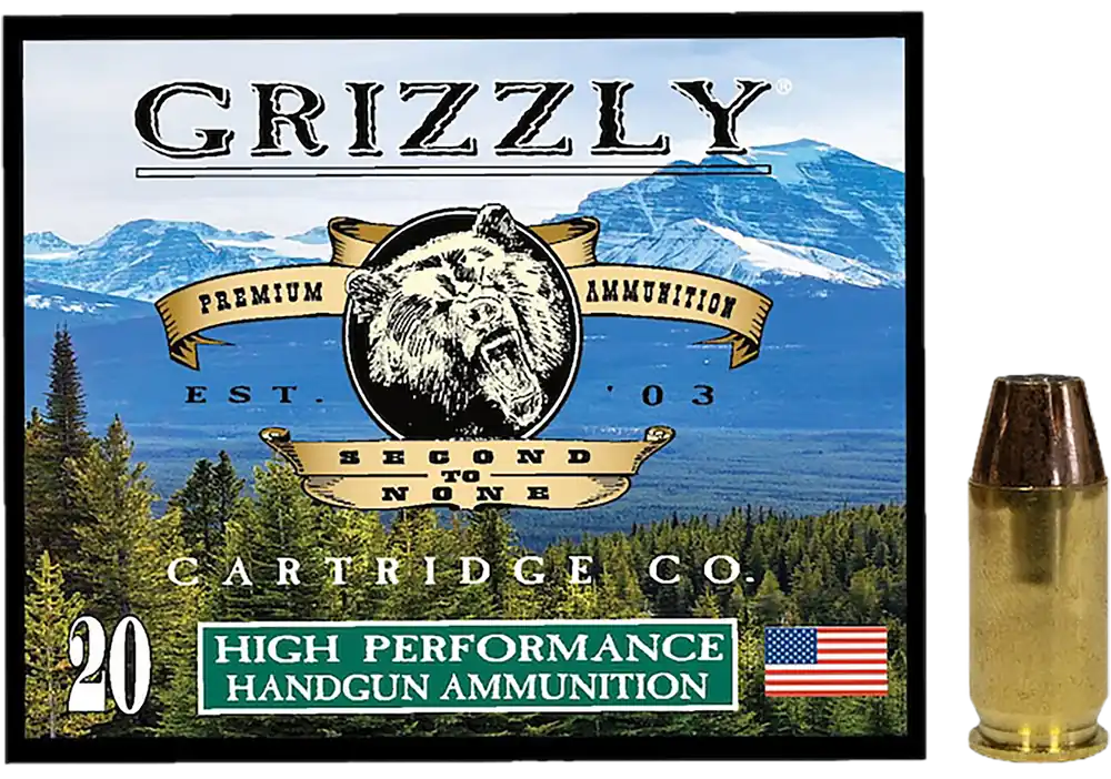 Grizzly Ammo GC45A+P8 45ACP+P 230gr JHP 20/Box, 10/Case