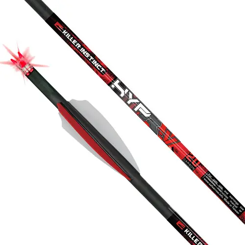 Killer Instinct HYPR-V 20" Lighted Crossbow Bolts 3-Pack