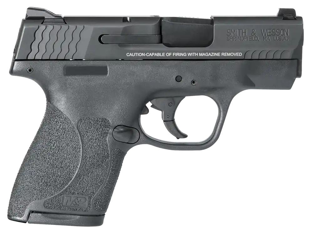 Smith & Wesson M&P Shield M2.0 9mm Pistol, 3.10" Barrel, Black, No Manual Safety