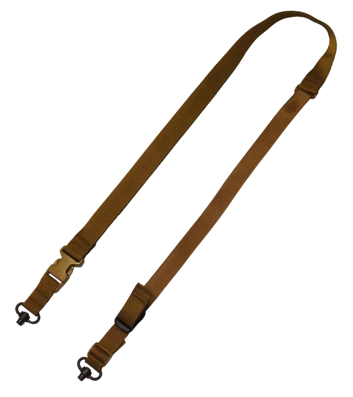 Tacshield T6040CY Coyote Tan Tactical Sling: Two-Point Fast Adjust for Rifle/Shotgun