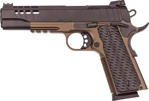 BLACK SLIDE BRONZE FRAME 9MM 5" FS PISTOL