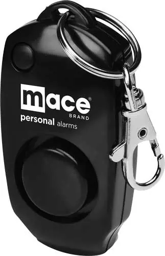 CHAIN BLACKMACE PERSONAL ALARM WITH KEYRING
