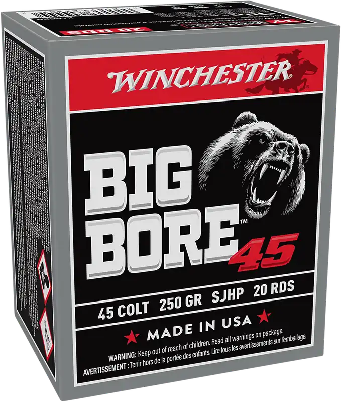 Winchester Ammo X45CBB 45 Colt 250gr SJHP 20/Box
