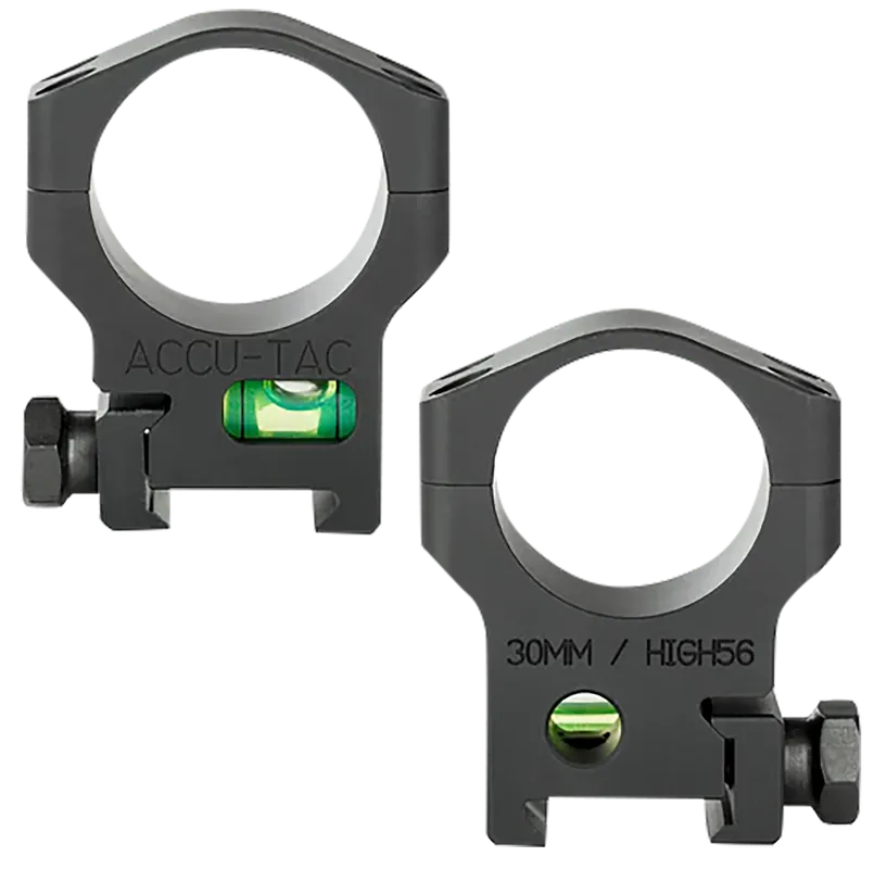 Accu-Tac HSR300 30 MM Flat Black Scope Rings
