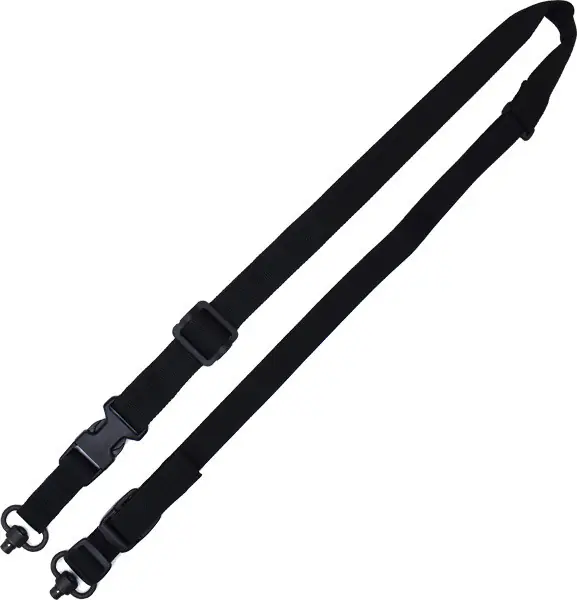 QD Push Button Padded BlackTac Shield Sling 2-in-1 Warrior