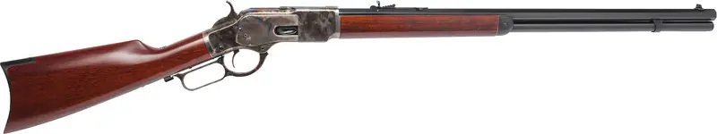 Cimarron 1873 Sporting Rifle .44 S&W 24" Octagonal Barrel, Blued Finish