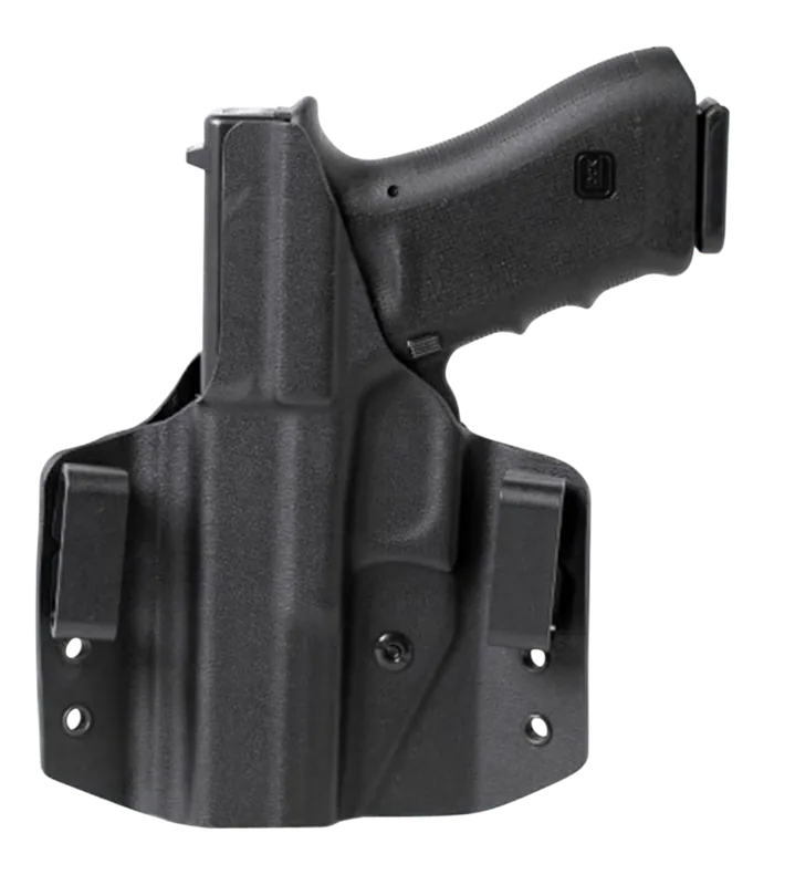 Uncle Mike's Left-Handed CCW Holster for Glock 17/19/22/23 - Black Boltaron Belt Slide Mount