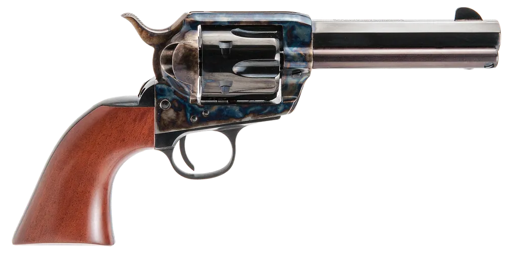 Cimarron PP410MALO El Malo 45 Colt Revolver with Octagon Barrel and Walnut Grip