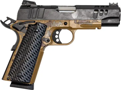 BLACK SLIDE SAHARA FRAME GLFA 1911 PISTOL 9MM 4.25" FS