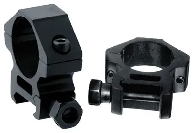Low Profile 30mm UTG Rings - Matte Black Picatinny/Weaver