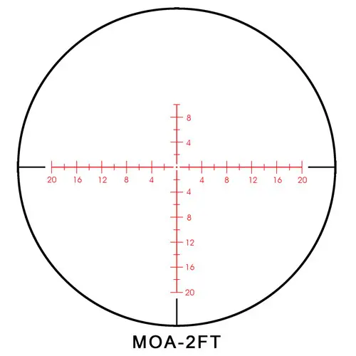 Sightron S6 10-60x56 ED 34mm Illuminated MOA-2FT Scope