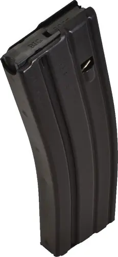 10-Round Black AR15 D&H Tactical Magazine with Laser Logo - 12.7x42