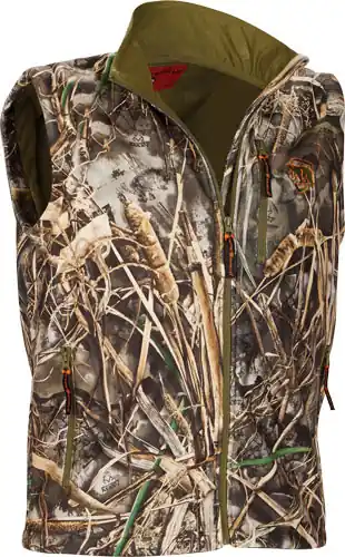 Arctic Shield Barricade Fleece Vest in Realtree Max-7, Size X-Large
