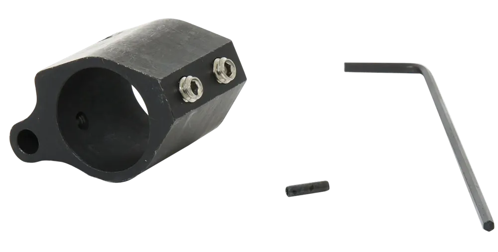 Anderson G2L054D0000P Adjustable Low Profile .750 Nitride Steel Gas Block