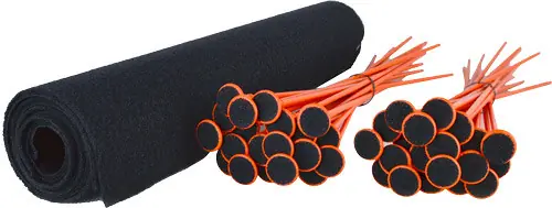 Rifle Rods .22 Cal Shelf Liner GSS Large Rifle Rod Kit 40 Org