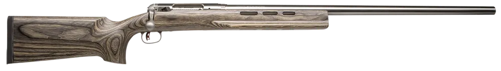 Savage Arms 18614 6mm BR Benchrest Rifle with 29" Stainless Barrel & Gray Laminate Stock