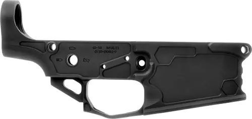 Black Billet Lower Receiver - New Frontier G-10 Stripped
