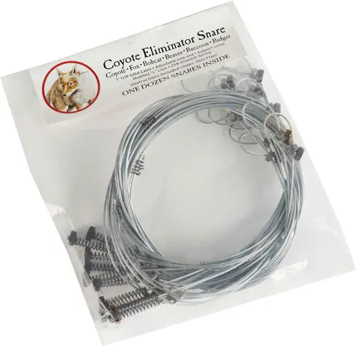 Coyote Eliminator: Pack of 12 Duke #2 Snare Traps