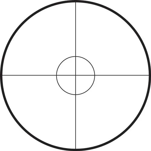 Traditions 3-9x40mm Black Matte Circle Reticle Scope