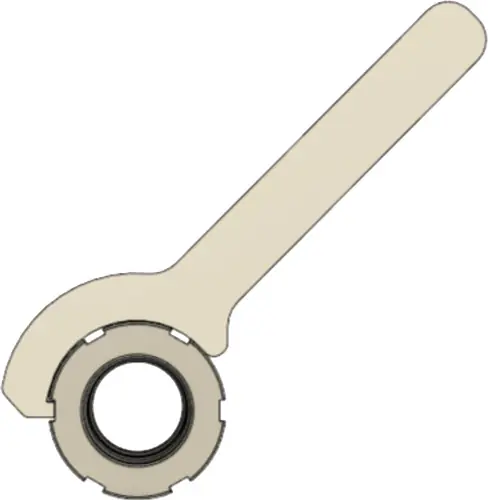 Wolfpack Armory 1.5" Spanner Wrench