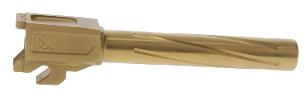 Precision Gold PVD Barrel for Sig P320 Full Size - 9mm Luger, 3.90"