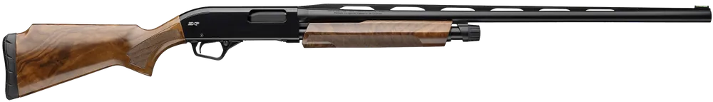 Winchester SXP High Grade Trap 12 Gauge Pump Shotgun with Gloss Black Finish and Satin Walnut Stock