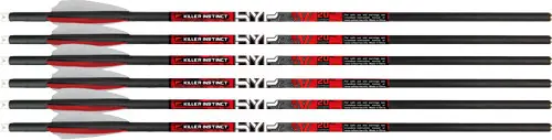 Killer Instinct HYPR-V 20" Crossbow Bolts 6-Pack