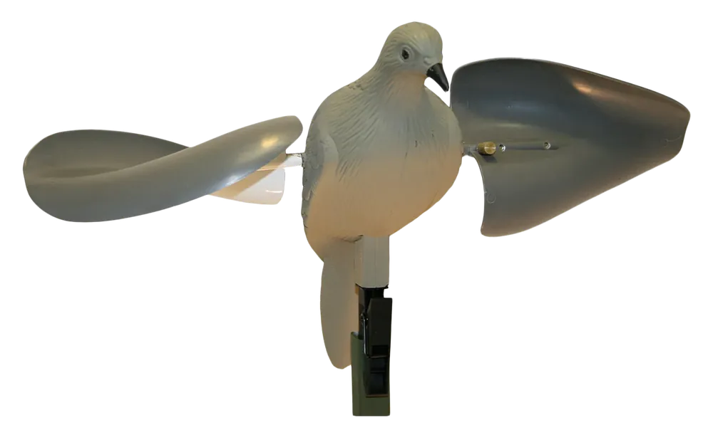 Mojo Outdoors HW7201 Wind Dove Decoy - Gray Plastic for Dove Hunting