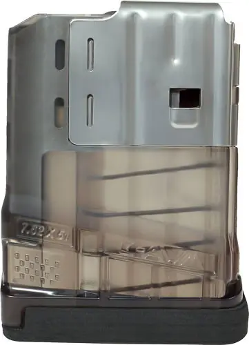 5-Round Translucent Smoke Lancer Magazine for 7.62x51 SR-25 L7AWM