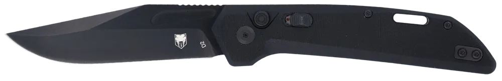 CobraTec Naja Folding Knife with Black D2 Steel Blade and G10 Handle