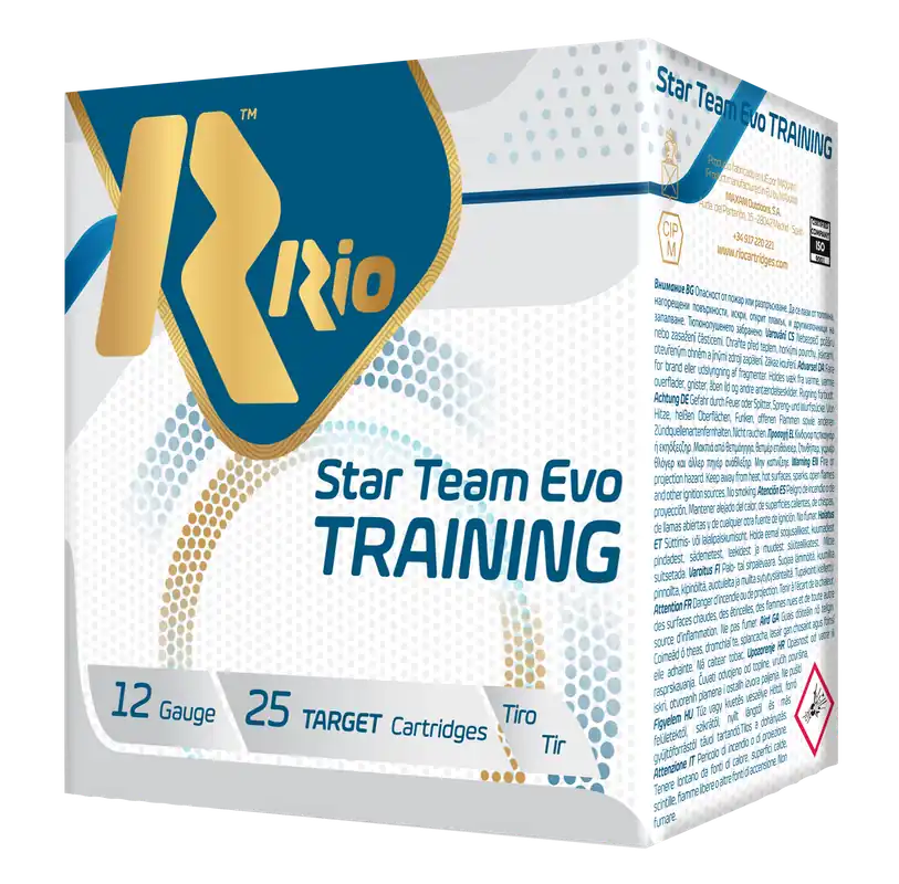 Rio Ammunition Star Team Training 12 Gauge 7/8oz 8 Shot 25 Box