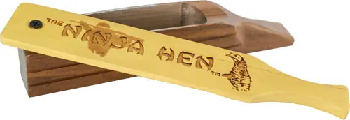 Ninja Walnut Bottom Yellowheart Lid Woodhaven Custom Calls