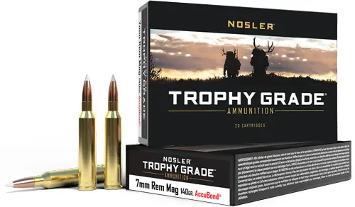 Nosler Trophy Grade 7mm Rem 140gr AccuBond 20rd Box