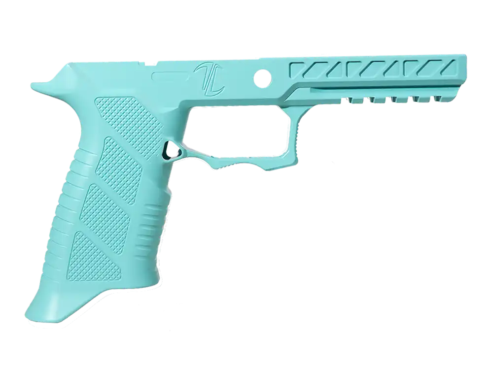 Timber Creek Outdoors SSP320PROGMRE Pro Grip Module for Sig P320 - Robin's Egg Blue