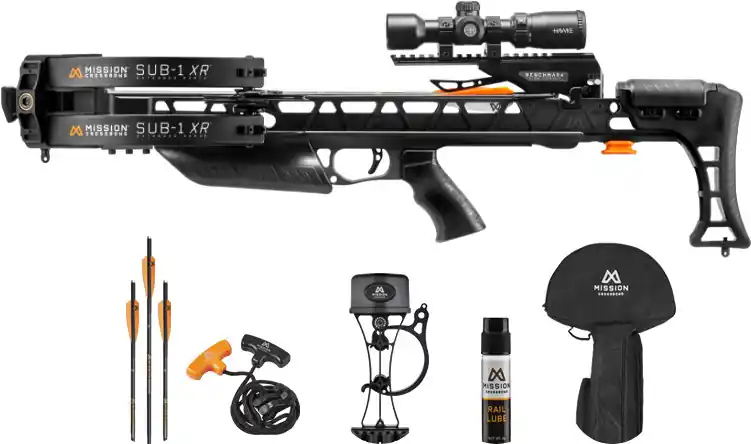 SUB-1 XR Blackmission Crossbow Package 410FPS