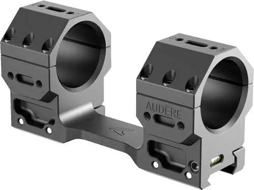 34mm High Black Audere Scope Mount Adversus