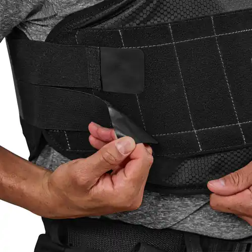 Concealable Bulletproof Vest - Medium Black with CLS Armor