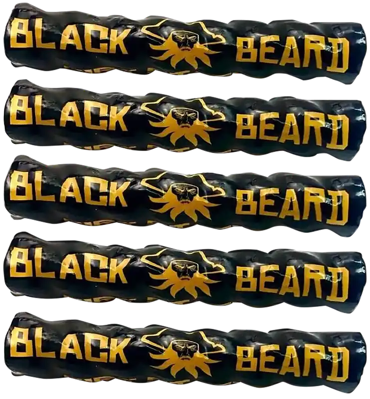 Black Beard Fire Starters 5-Pack Fire Rope - Black Edition