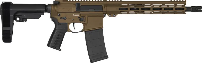 CMMG Banshee MK4 300AAC Pistol with 12.5" Barrel and 30RD Magazine, Bronze Finish, RIP Brace