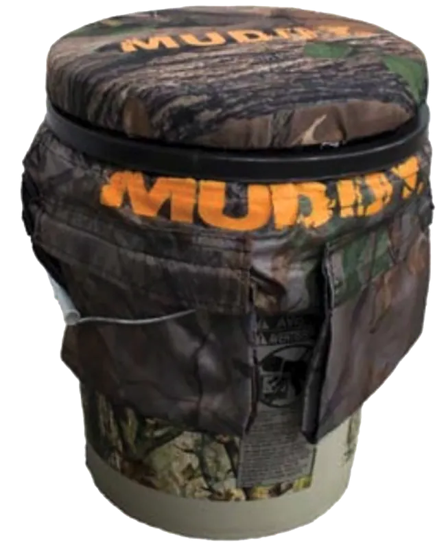 Muddy MUD-GS1205 Sportsman's Bucket - Black/Camo Design